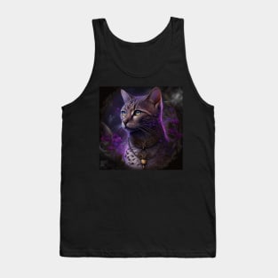 Shimmering Bengal Cat Tank Top